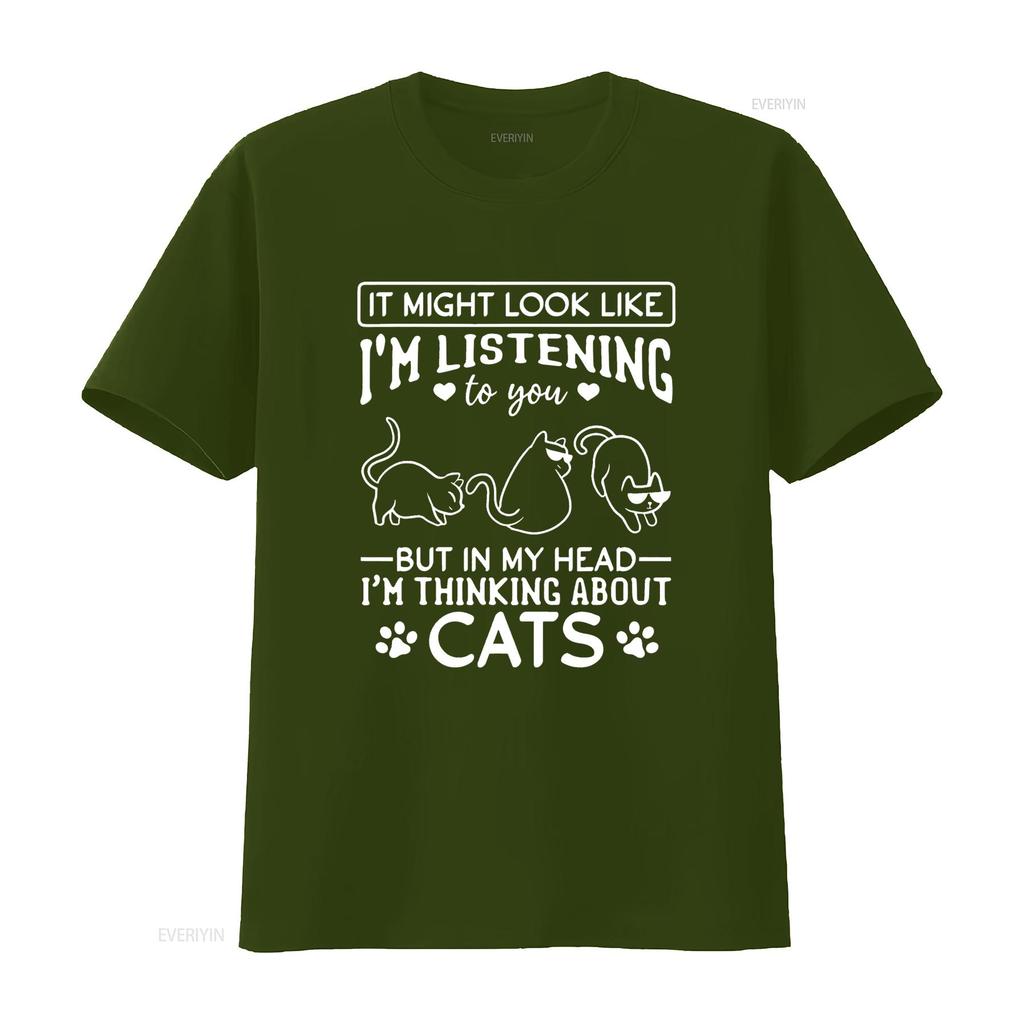 Cat Lover Cute Cats Owner T Shirt Vintage Washed Breathable Streetwear Unisex Fashion Designer Clothes Homme