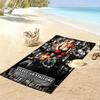 Name Custom Rocky Balboa Print Beach Towel, Large Soft Quick Dry Towel for Beach Camping Swimming