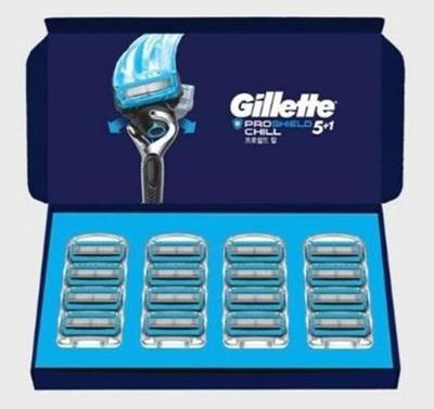 Ostrza do golenia ProShield Chill 16 szt., popularne koreańskie kosmetyki dla mężczyzn