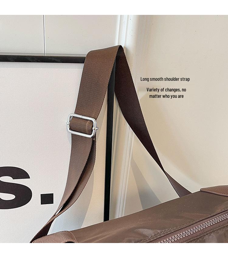 Damen Große Tragetasche aus Oxford-Gewebe - Vielseitige Umhängetasche für Herbst-/Winterreisen 2025