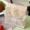 Iron Napkin Storage Vertical Design Napkin Organizer Paper Towel Holder  Restaurant