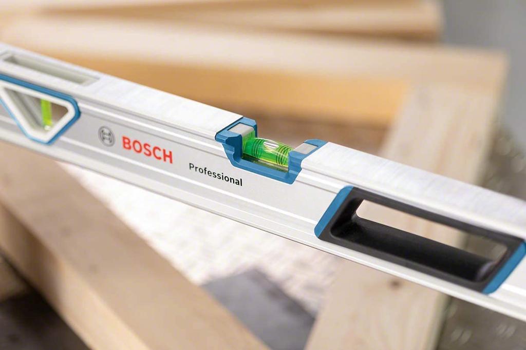 BOSCH PROFESSIONAL Livella in alluminio con 1600A016BP (600mm, telaio, magnete)