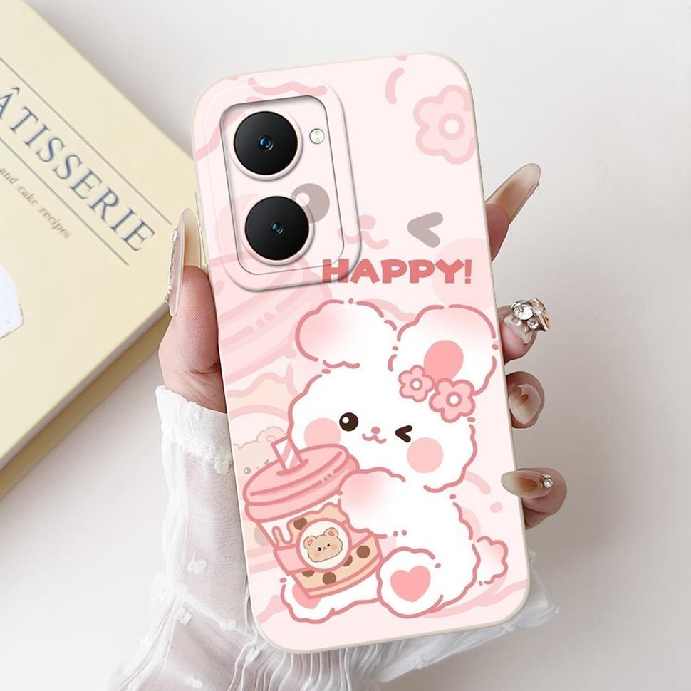 Fashion Painted Cover For Vivo Y03 Case Silicone Soft Slim Fundas For Vivo Y03 Y03T Y18 Y18i Y28s 4G Phone Cases Bags 6.56"