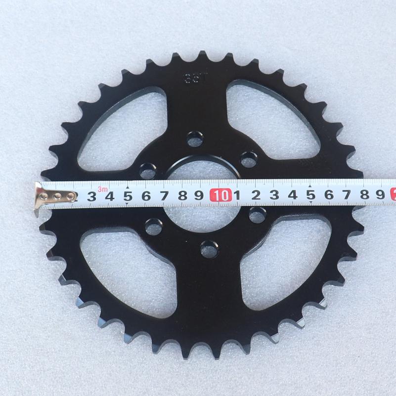 1Pcs ATV UTV Rear Chain Plate 530 35T 6 Hole TAOTAO GY6 150CC 250CC Sprockets Parts