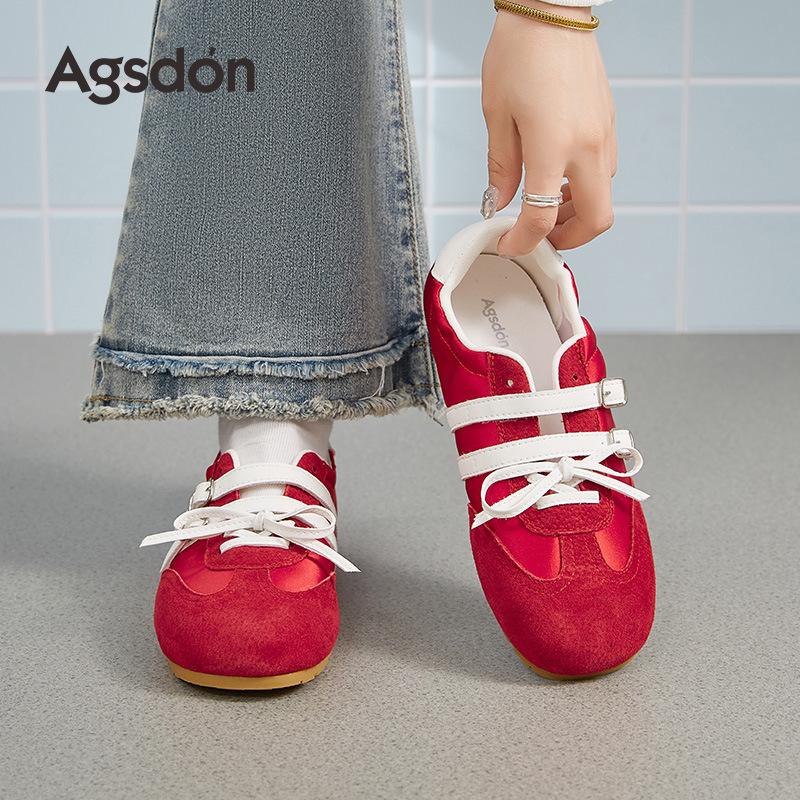 Augustine Sports Training Shoes New Summer Retro Ballet Style Forrest Gump Flat-soled Thin-soled Sports Shoes
