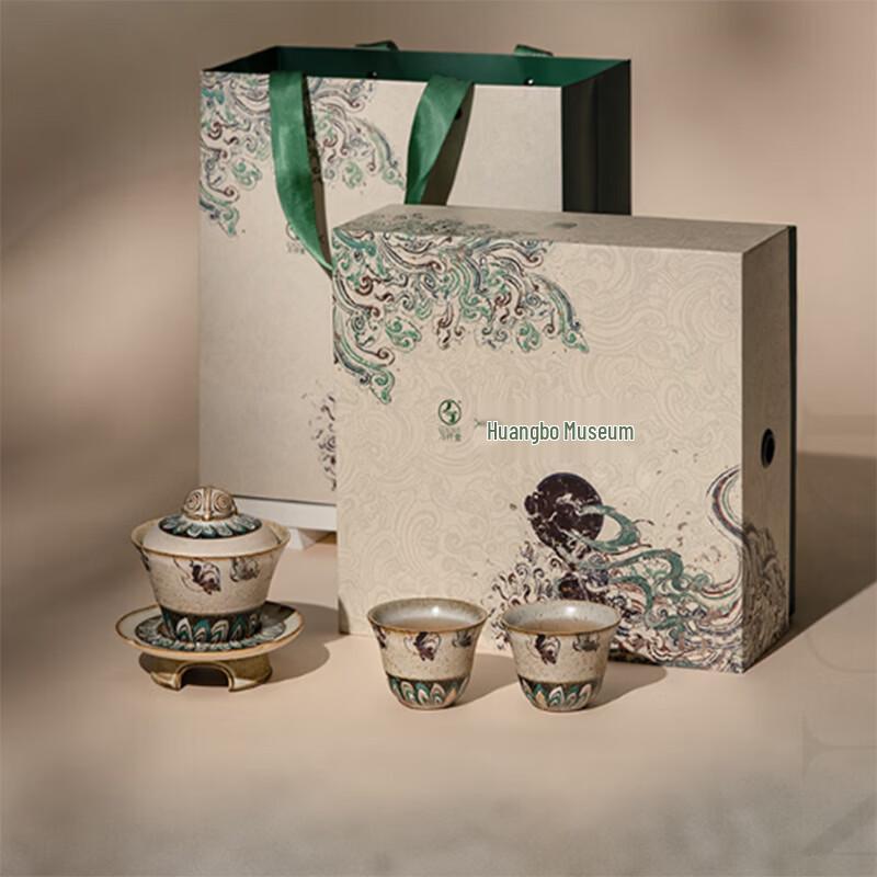 WanQianTang Flying Apsara Ceramic Tea Set