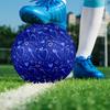 1PC Blue Heart Soccer Ball Size 5 Football Machine Sewn Indoor/Outdoor Universal Football Gift W78