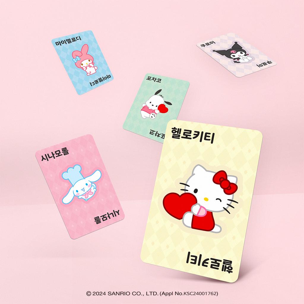 Sanrio Characters Taco Cat Board Game: Hello Kitty, Pochacco, Cinnamoroll, My Melody Edition - Christmas Gift for Kids