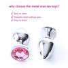 Metal Anal Toys For Women Butt Plug Stainles Steel Anal Plug