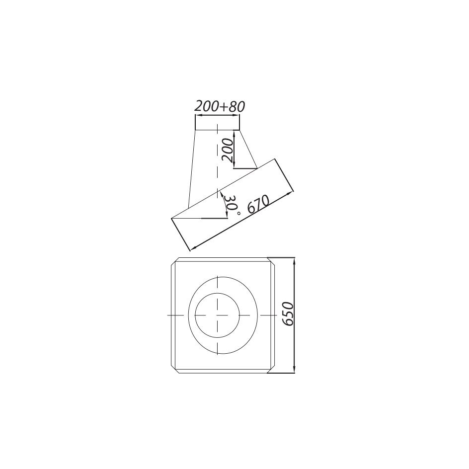 ADAM DW Roof Passage Fi 200 30°