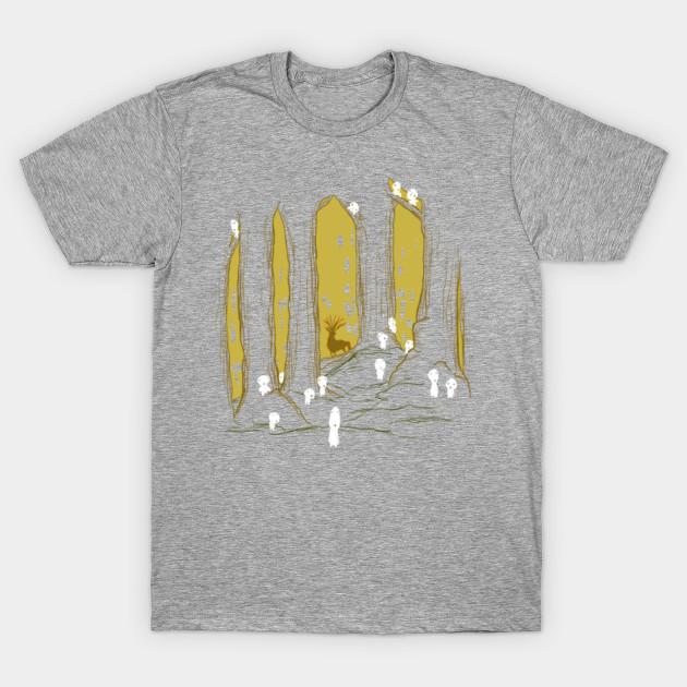 Unisex Fashion TShirt Princess Mononoke Print TShirt Plus Size S-5XL T-Shirt 100%Cotton Tops O Neck Short Sleeve Tees XXL серый