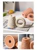 Retro Ceramic Candle Holder - Creative Candlestick for Home Decor, Desktop, and Soft Decoration in INS Style