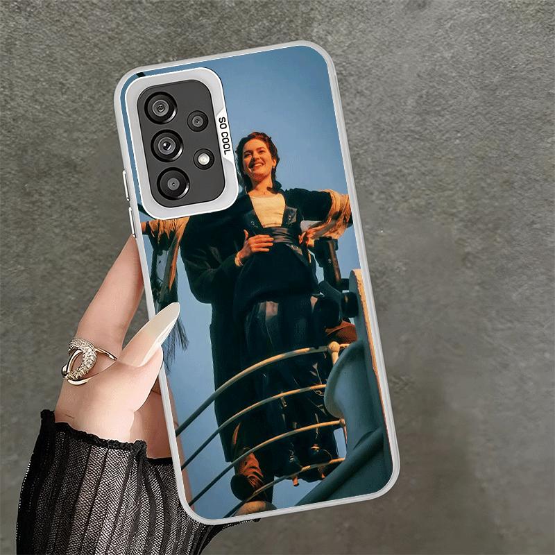 Titanic Movie Rose Jack Soft Phone Case for Samsung A17 A16 A15 A14 A13 A57 A56 A55 A54 A53 A37 A36 A35 A34 A33 A26 A25 A24 A23