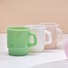 Korean Style Glass Coffee Travel Mug Milk Tea Water Cup Espresso Cups Personalized Milk Jade Mugs Mate Gifts Tableware