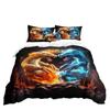 Animation Series 3D Digital Printing Three-Piece Bedding Kit Bed Sheet Quilt Cover