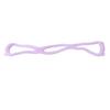 3pcs Figure 8 Resistance Exercise Band Open Shoulder Tension Fitness Stretch Arm Back Training Elastic Ropes Purple