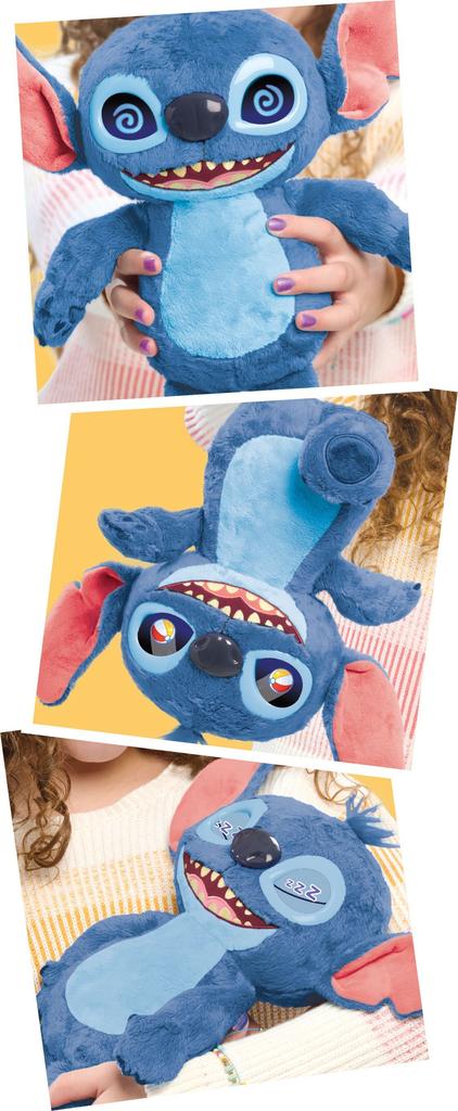 Peluche Many Moods - STITCH - Live Action - 30 Cm - Dès 5 Ans