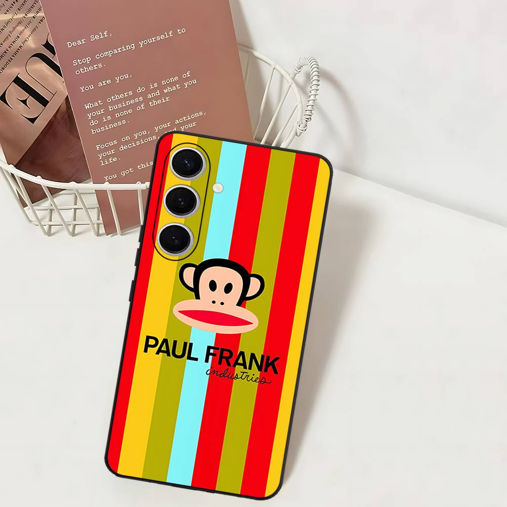 

Классический чехол для телефона с логотипом P-Paul F-Frank для Samsung S 24 Fe 25 Ultra Plus 20 Lite 21 30 22 23 24 22 Ultra 5G Fundas Samsung S23 5G