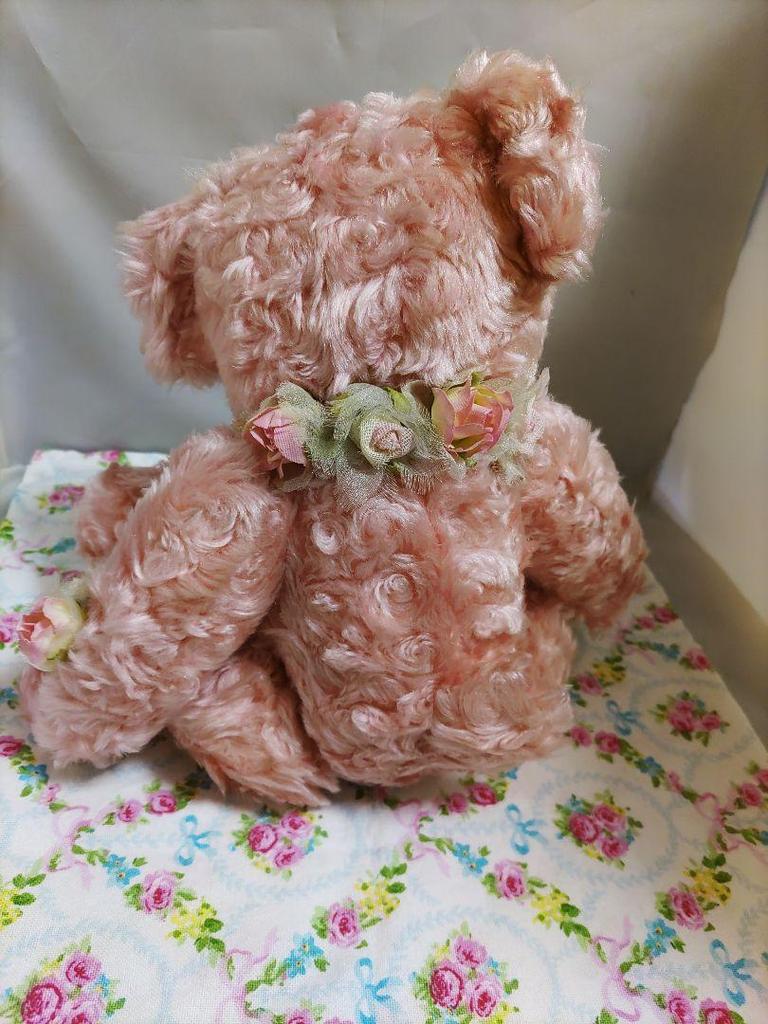 [USED] Teddy bear pink bear stuffed toy