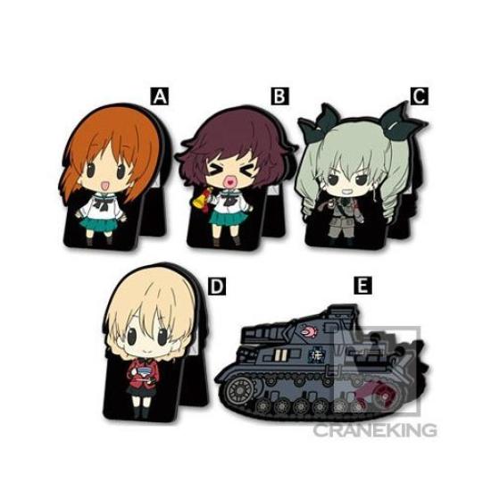 Small Clip Mascot 5 types in total "Girls & Panzer"