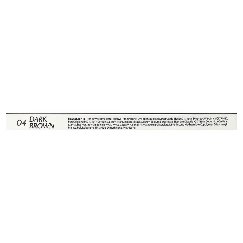 Clio, Sharp, So Simple Waterproof Pencil Liner, 04 Dark Brown, 0.14g (0.004oz)