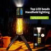 Plastic 5 Setting Camping Lamp with Adjustable Brightness Easy to Operate for Night Walks Campgrounds Home Power Outages