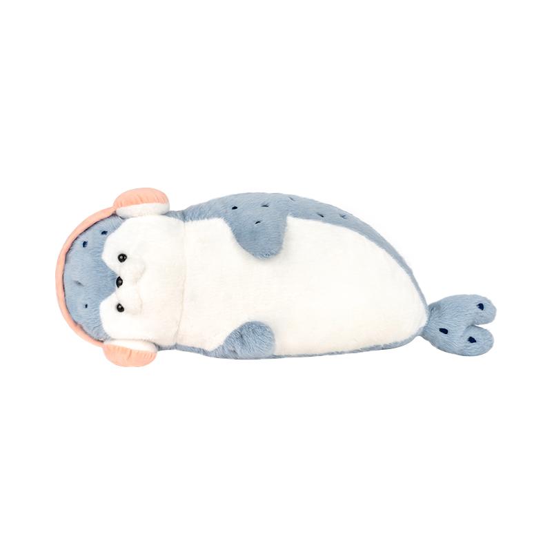 Cute Sushi Seal Plush Toy Lifelike Stuffed Animal Soft Pillow Cushion For Kids