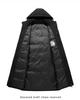 2025 Unisex Hooded Warm Winter Jacket - Long, Cold-Protection Style for Youth