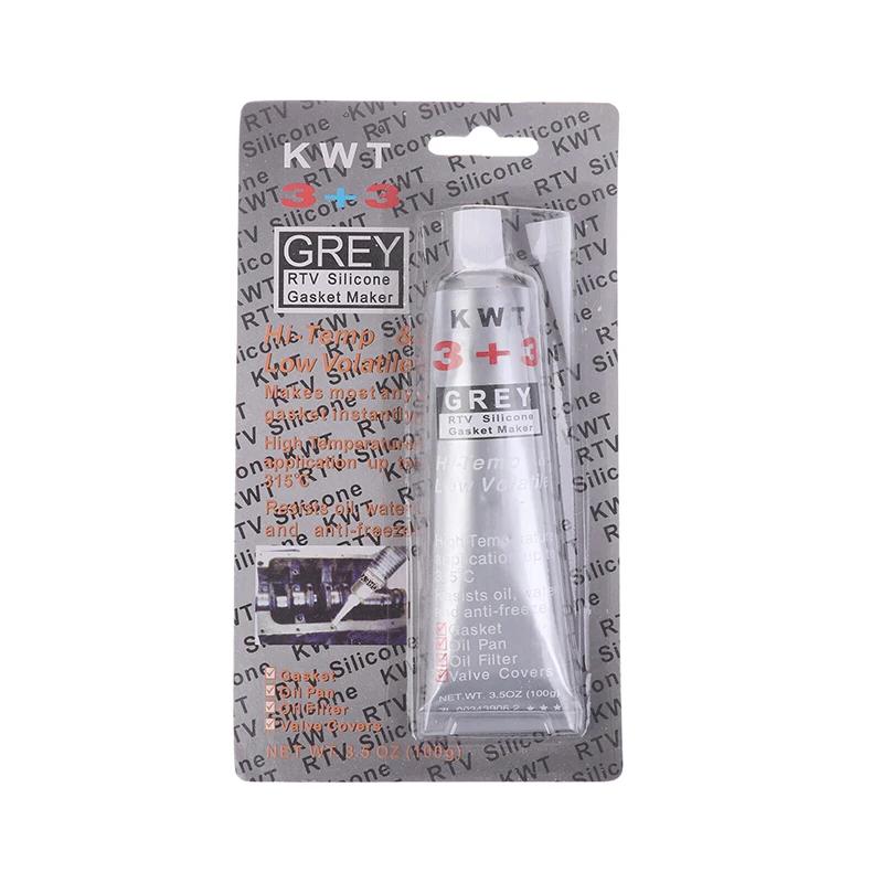 1 Stück Auto Dichtmittel RTV Silikon Dichtungsmasse 3 3 schwarz hochtemperatur Dichtmittel ölbeständig für Motoren Automobil Dichtmittel