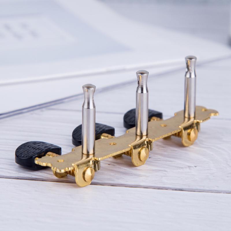 1 Pair 3L 3R Gold Plated Classical Guitar Tuning Pegs Machine Heads Tuning Keys Tuners Guitar Accessories