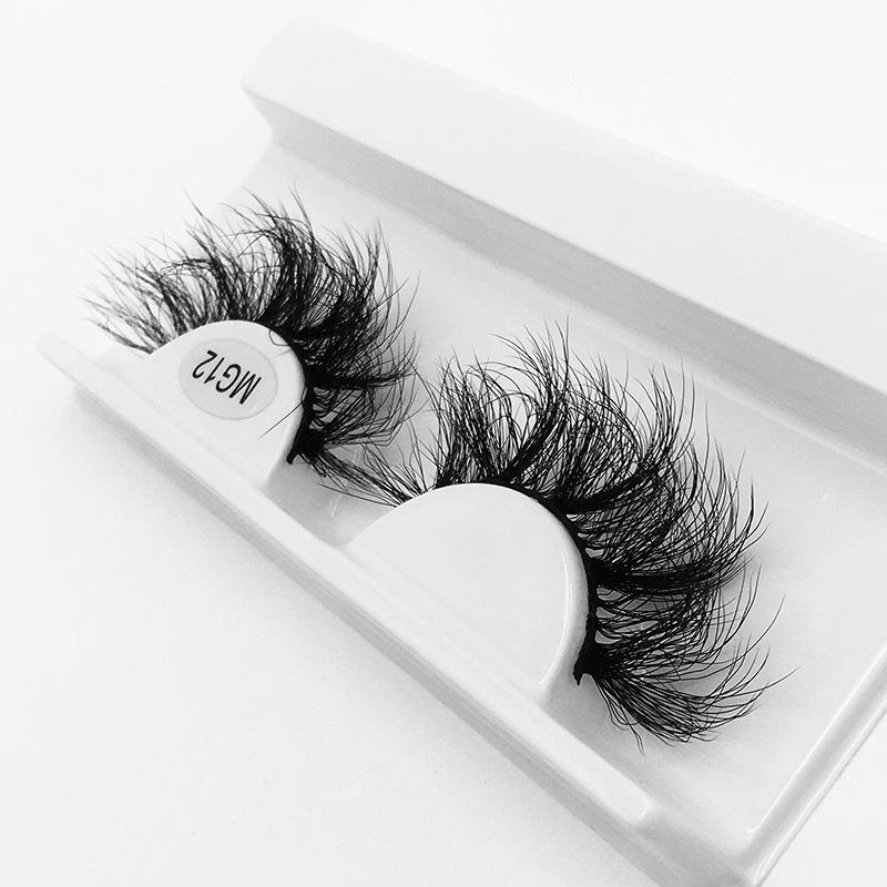 8D False Eyelashes 1 Pair Of Simulated Natural Thick Curled Grafted Eyelashes
