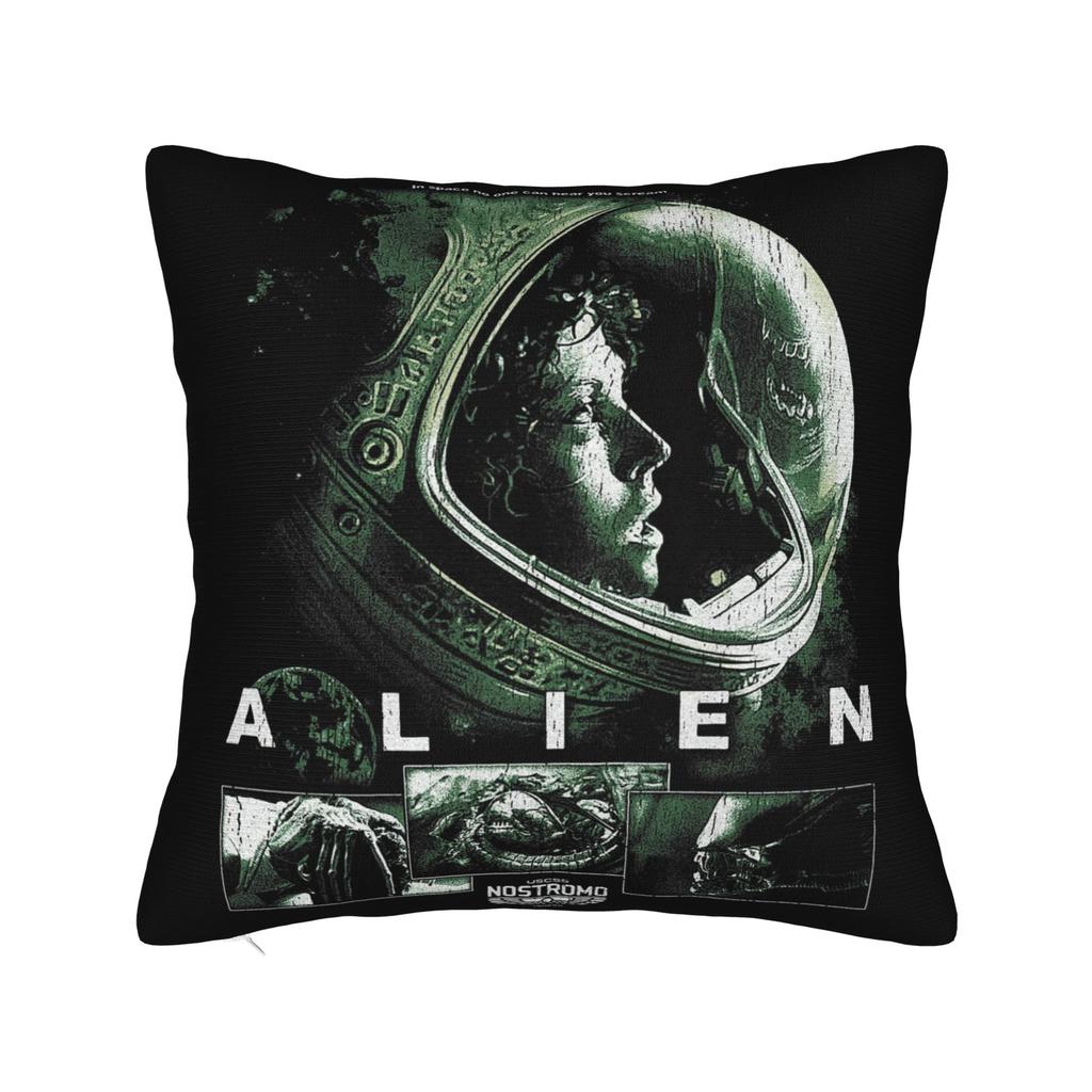 The 8th Passenger Xenomorph Alien Movie Pillowcase Printed Cushion Cover Decor  Pillow Case Cover Home Drop Shipping 40*40cm