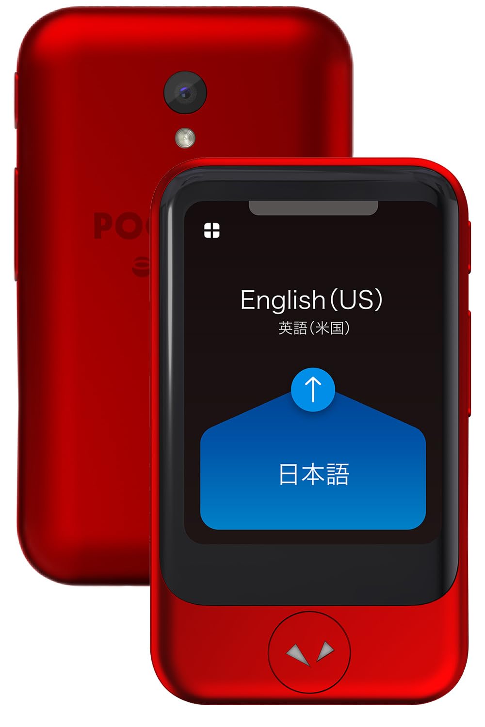 

POCKETALK S Translator 2 years of communication Eco packaging version Red PTSGR червоний