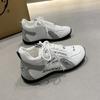 Fashion Sneakers Women Autumn Fashion Ladies Casual Sneaker Mesh Breathable Lace Up Women's Sports Shoes Platform Walking Designer Shoe