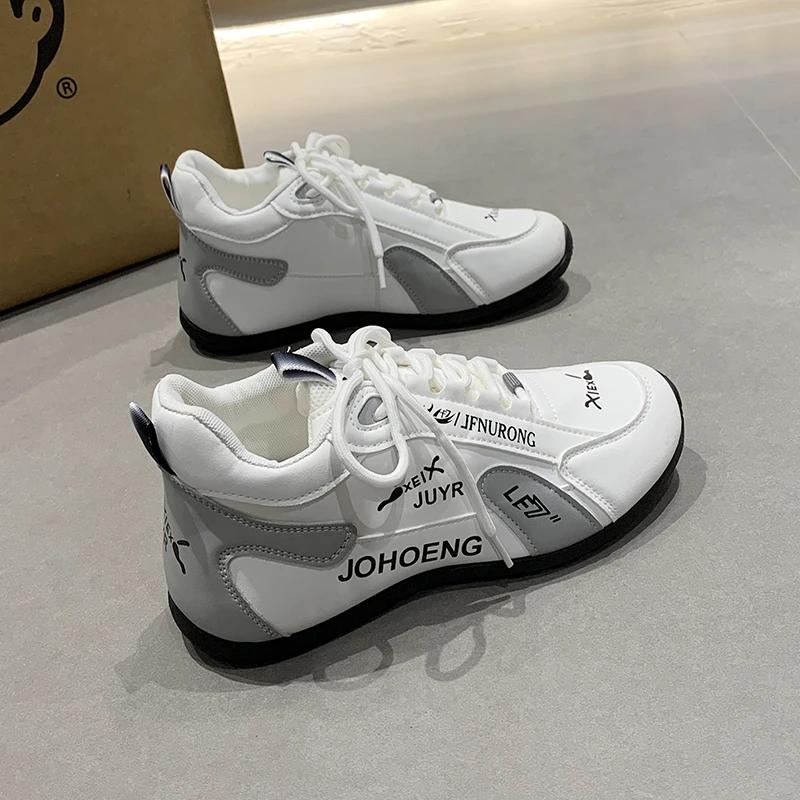 Fashion Sneakers Women Autumn Fashion Ladies Casual Sneaker Mesh Breathable Lace Up Women's Sports Shoes Platform Walking Designer Shoe