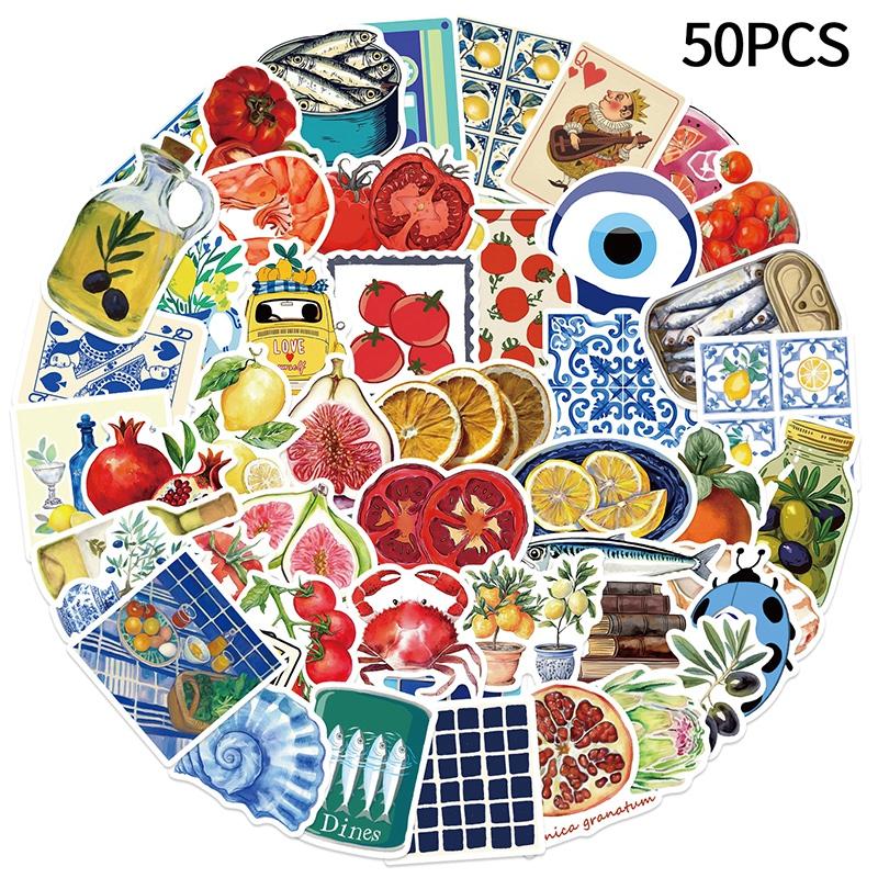 Cute Cat Memes Sticker DIY Scrapbook Stickers Cartoon Sticker for Skateboard Luggage Laptop School Stationery Kawaii Sticker