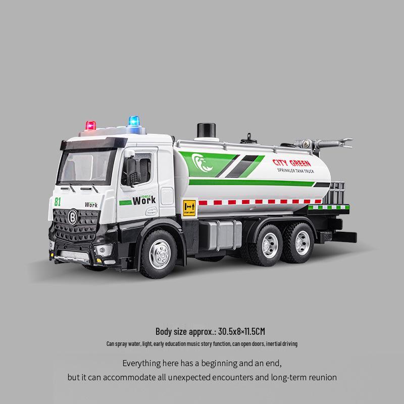 

Jiadu Kids Large Alloy Dump Truck Toy with Self-Unloading Function