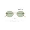 Saint Laurent Full Frame Design Metal Round Sunglasses Women sunglasses Gold 843062Y9969