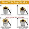 Intelligent Mouse Trap Automatic Reset Flip Cover Trap for Catching Mice Mouse Catching Artifact  Indoor and Outdoor Mouse Traps