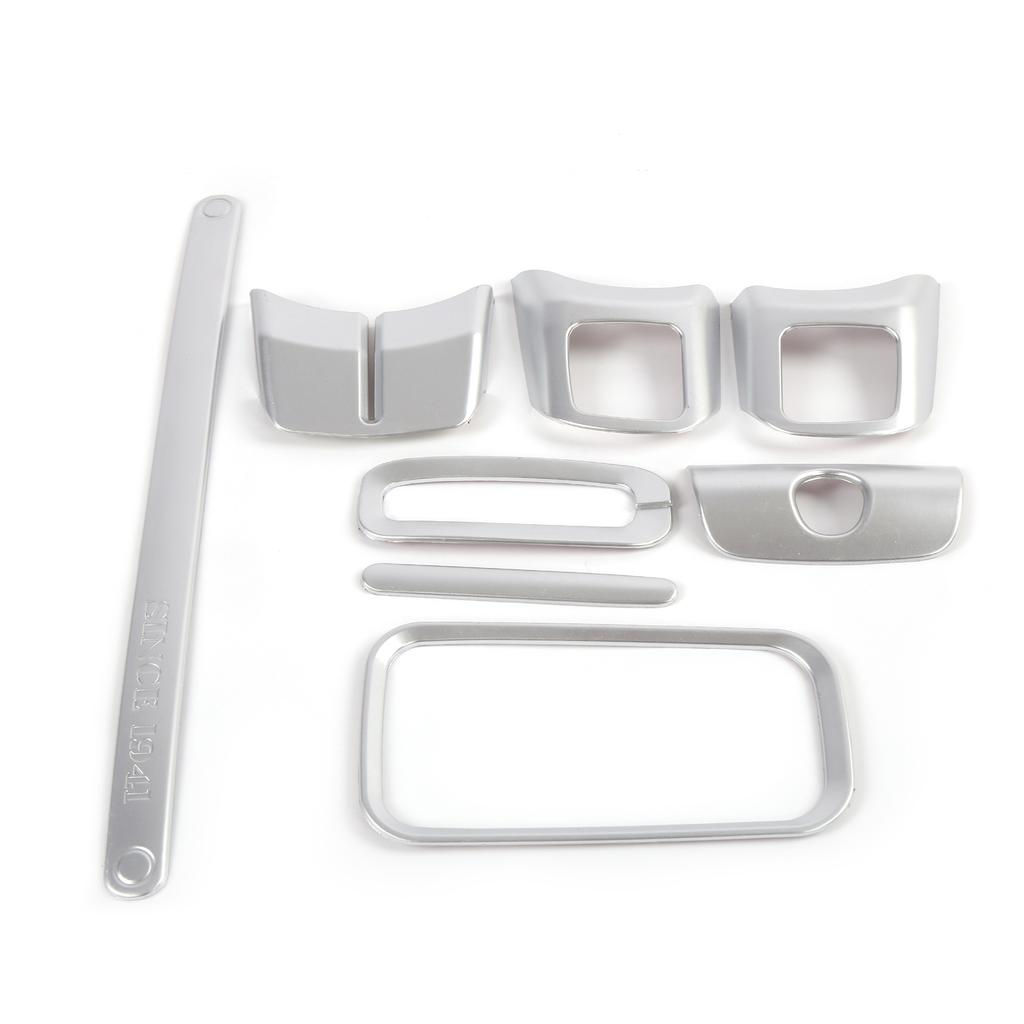 28pcs Interior Trims Decoration Kit Replacement for     JK JKU 2 Door 4 Door 2011-2018