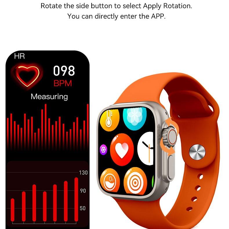 Buy 2022 New Watch 8 Ultra Smart Watch X8 Ultra Men Women NFC Barometer