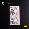 Reskit 1/32 F-4J Phantom II Interieur 3D-Abziehbild (für Tamiya) Plastikmodell-Abziehbild RSKK32029 (Flugzeug)