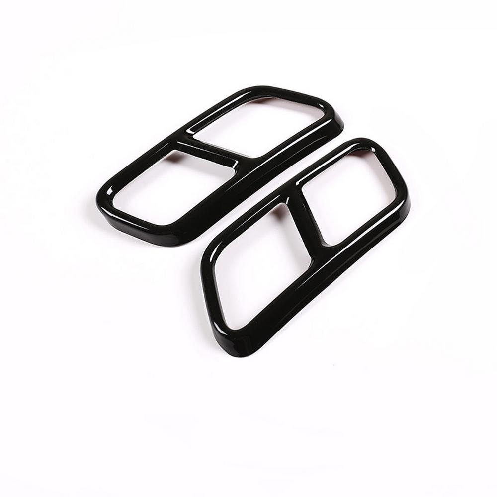 Car Tail Exhaust Pipe Output Cover Protective Trim For Mercedes Benz S R Class W222 Coupe W251 10-17 GL Class X166 13-15 AMG