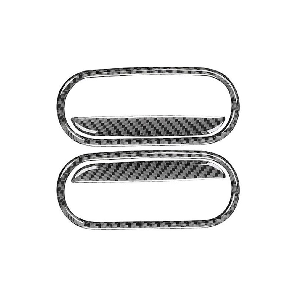 Carbon Fiber Car Interior Door Handle Cover Trim Set For Mazda MX-5 NC 2009-2015