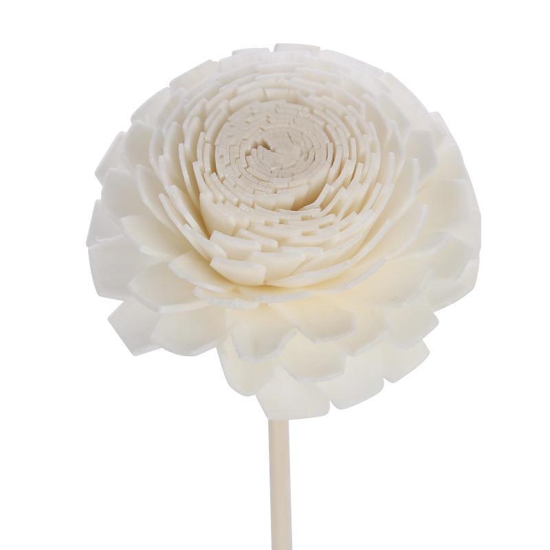 

4,5 см сухоцветы хризантемы для ароматерапии Tongcao - элегантное имитация ротанга с цветочным декором flower head + one fiber