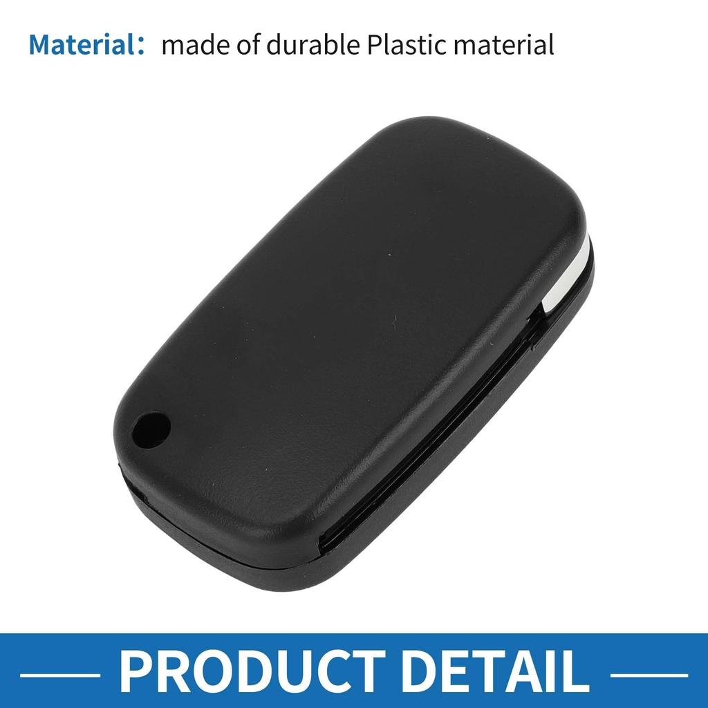 [A ABSOPRO] Renault Compatible 3 Button Key Shell Case Keyless Entry Remote Key Fob Replacement Case for Clio