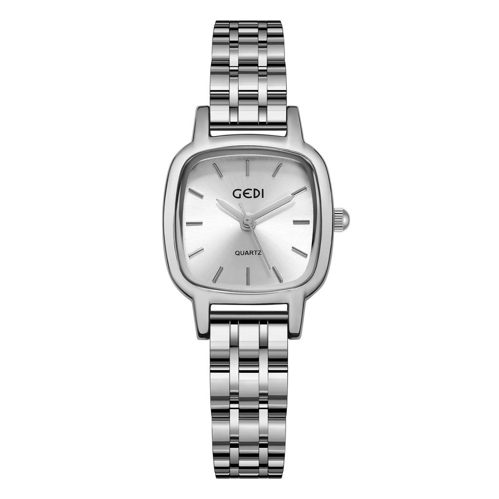 

Minimalist Womens Quartz Watch With Waterproof Metal Band For Casual Fashion Silver