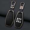 Metal Leather Car Key Case Cover Holder For Dongfeng fengguang Seres Evolute i-Space i-Pro Landian E5 CarProtection Shell