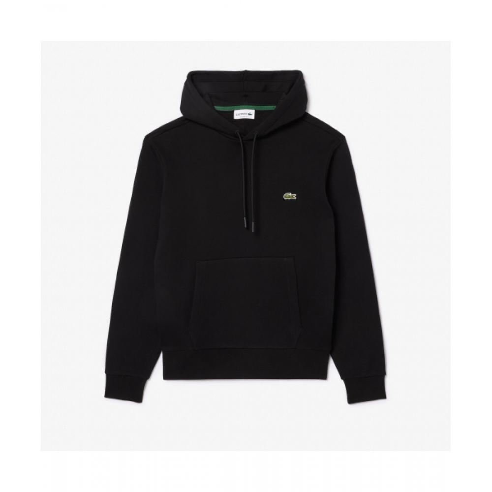 

Lacoste Мужской базовый классический крой с капюшоном-пуловер [черный] 004
