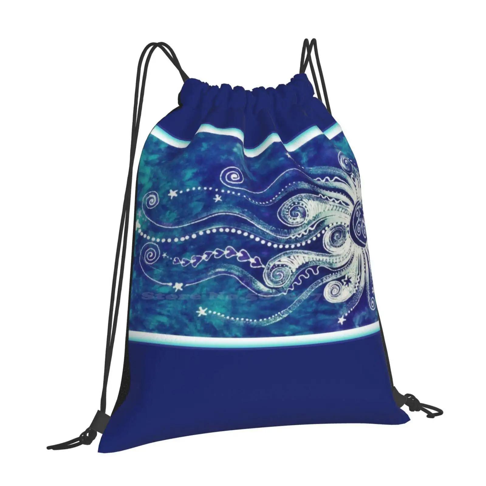Teal And Purple Moonbeams Bag Backpack For Men Women Girls Teenage Moon And Star Batikwalla Moonbeams Stars Celestial Magical OneSize